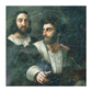 Raphael Galaxy Canvas Art Vintage Textured Living Room Wall Decor in Grey (Multiple Sizes Available) Clearhalo 'Arts' 'Canvas Art' 1707399