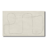 Beige Mountain Wall Art Abstract Line Drawing Minimalist Textured Canvas Print for Room Clearhalo 'Art Gallery' 'Canvas Art' 'Contemporary Art Gallery' 'Contemporary Art' 'Minimalism' 'Minimalist Art Gallery' 'Scandinavian' Arts' 1707427