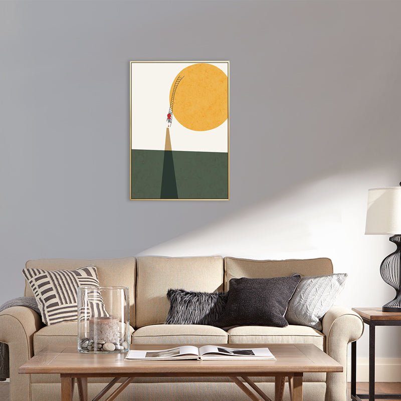 Fruit Painting Light Color Canvas Wall Art Print Textured, Multiple Sizes Available Green Clearhalo 'Art Gallery' 'Canvas Art' 'Kids' Arts' 1707722