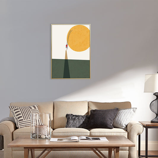 Fruit Painting Light Color Canvas Wall Art Print Textured, Multiple Sizes Available Green