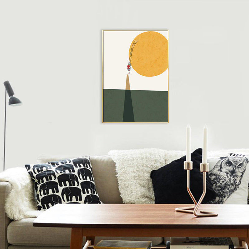 Fruit Painting Light Color Canvas Wall Art Print Textured, Multiple Sizes Available Clearhalo 'Art Gallery' 'Canvas Art' 'Kids' Arts' 1707723