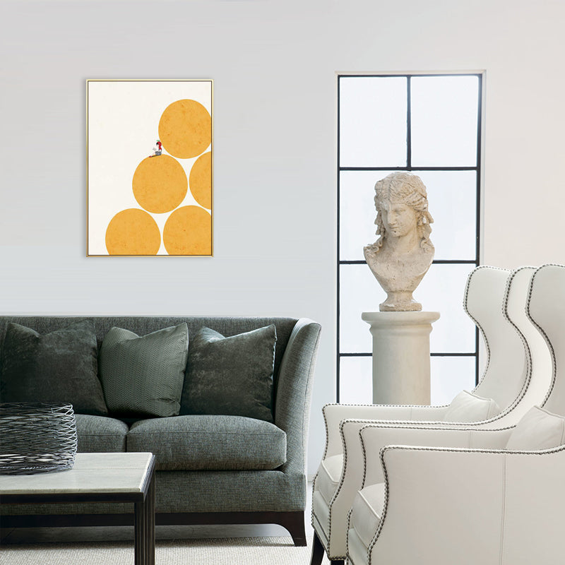 Fruit Painting Light Color Canvas Wall Art Print Textured, Multiple Sizes Available Clearhalo 'Art Gallery' 'Canvas Art' 'Kids' Arts' 1707729