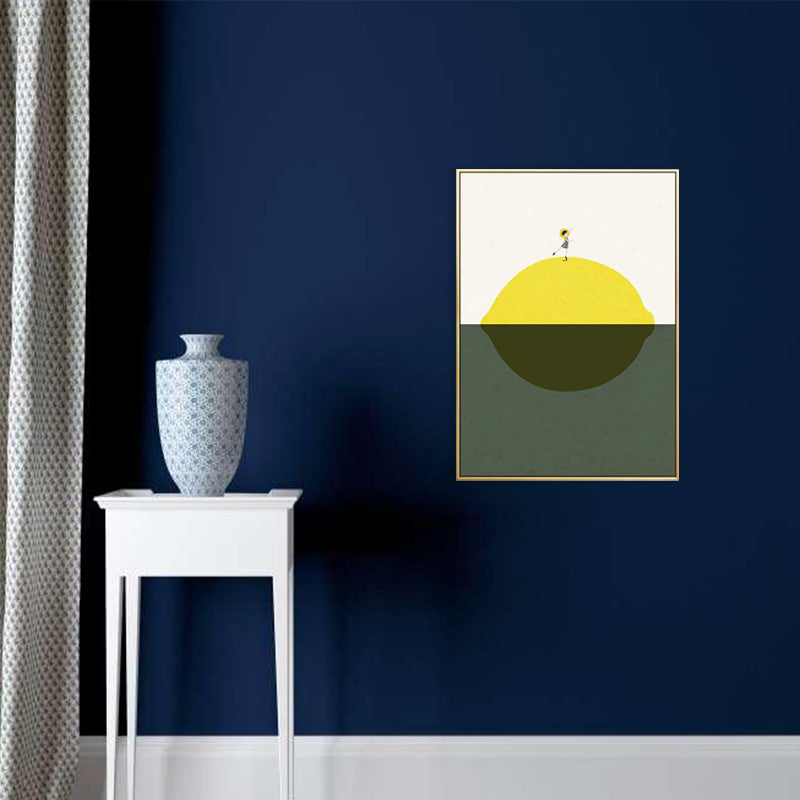 Fruit Painting Light Color Canvas Wall Art Print Textured, Multiple Sizes Available Clearhalo 'Art Gallery' 'Canvas Art' 'Kids' Arts' 1707733