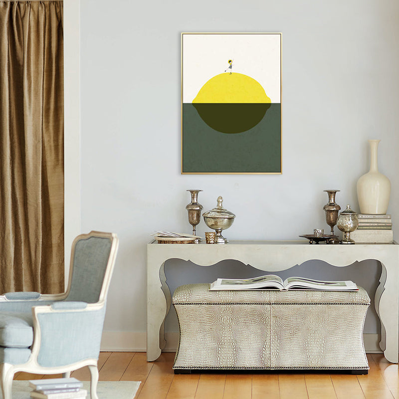 Fruit Painting Light Color Canvas Wall Art Print Textured, Multiple Sizes Available Clearhalo 'Art Gallery' 'Canvas Art' 'Kids' Arts' 1707734