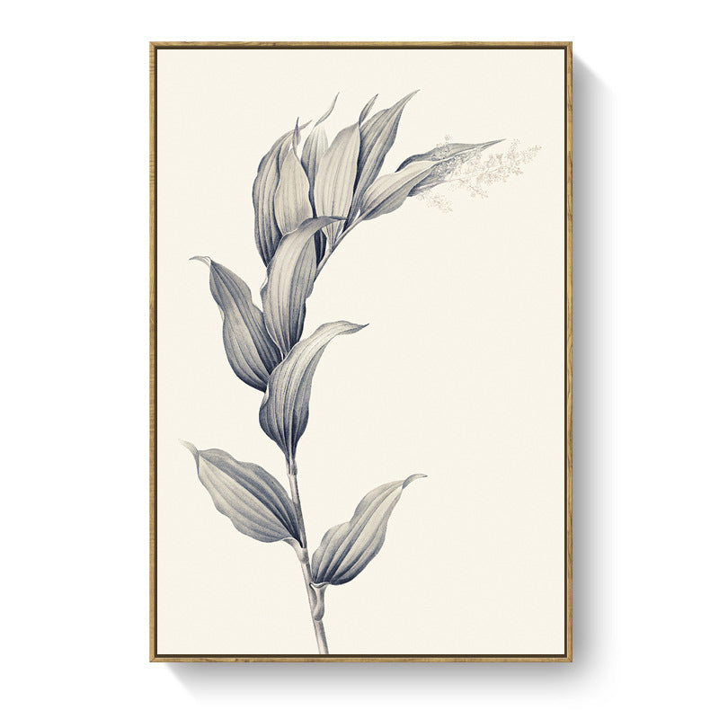 Canvas Textured Wall Decor Minimalism Style Botanical Branch Painting, Multiple Sizes Clearhalo 'Art Gallery' 'Canvas Art' 'Contemporary Art Gallery' 'Contemporary Art' 'Minimalism' 'Minimalist Art Gallery' 'Scandinavian' Arts' 1707812