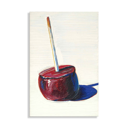 Traditional Style Candy Apple Painting Foods Red Wall Art, Multiple Sizes Available Clearhalo 'Art Gallery' 'Canvas Art' 'Traditional' Arts' 1708078