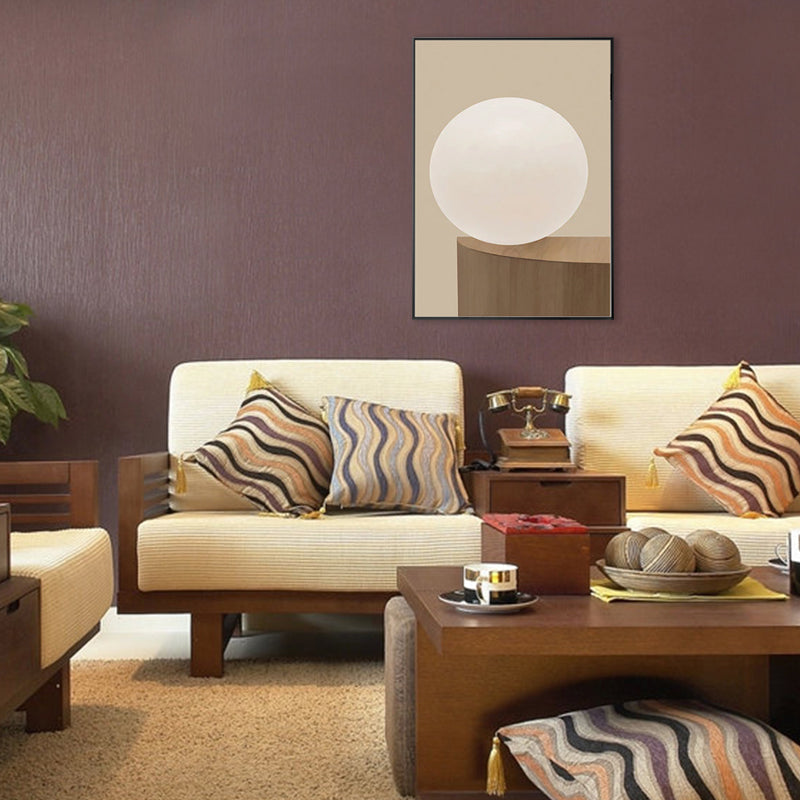 Canvas Textured Painting Nordic Style Abstract Pattern Wall Decor, Multiple Sizes Clearhalo 'Arts' 'Canvas Art' 1708806