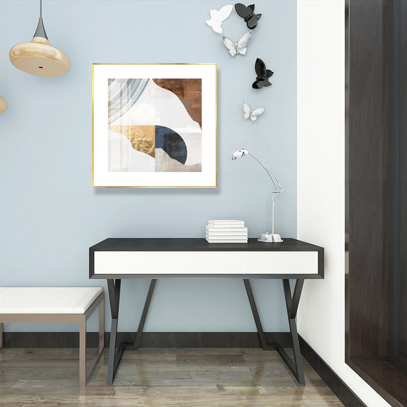 Textured Abstract Pattern Wall Decor Modern Style Canvas Painting, Multiple Sizes Clearhalo 'Art Gallery' 'Canvas Art' 'Contemporary Art Gallery' 'Modern' Arts' 1708879