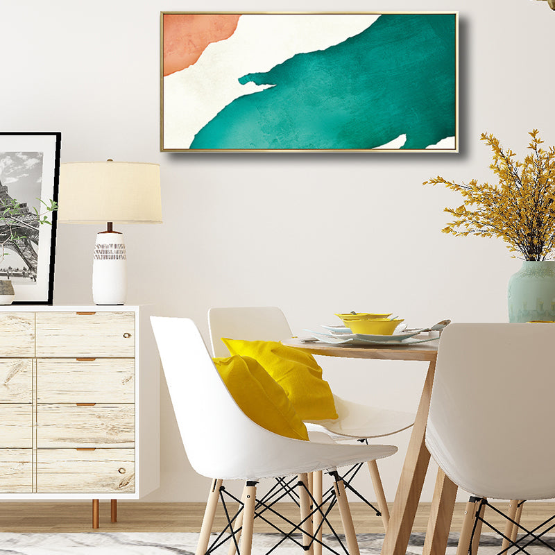 Irregular Abstract Pattern Painting in Pink Contemporary Style Canvas for Kitchen Clearhalo 'Art Gallery' 'Canvas Art' 'Contemporary Art Gallery' 'Modern' Arts' 1709020