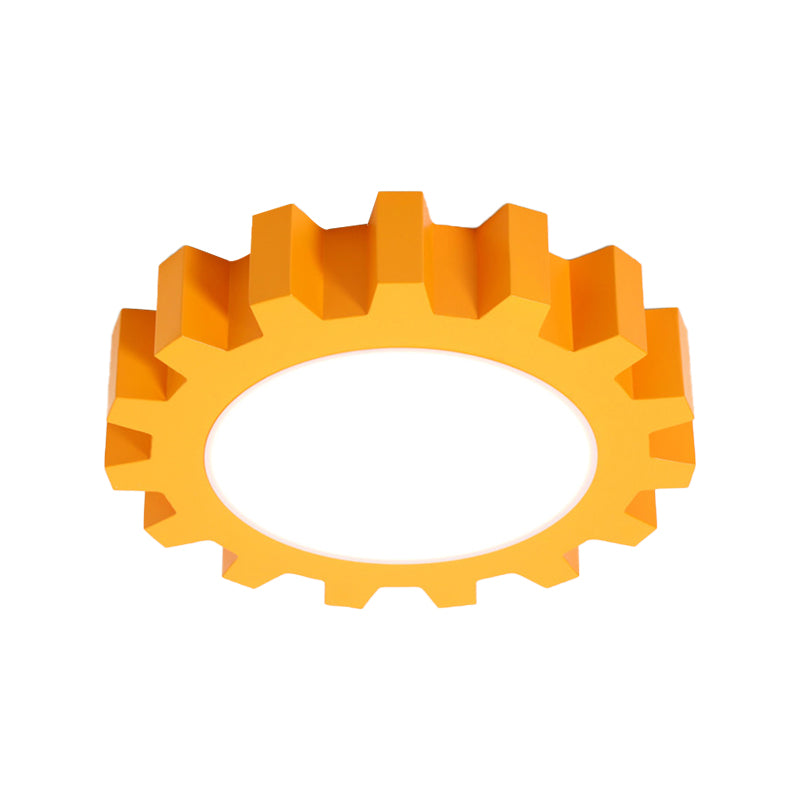 Metal Gear Ceiling Mount Light Cartoon LED Ceiling Light for Kindergarten Clearhalo 'Ceiling Lights' 'Close To Ceiling Lights' 'Close to ceiling' 'Flush mount' Lighting' 170903