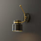 Black Cylinder Wall Lighting Fixture Nordic 1-Bulb Metallic Wall Mount Lamp with Adjustable Shade Clearhalo 'Cast Iron' 'Glass' 'Industrial' 'Modern wall lights' 'Modern' 'Tiffany' 'Traditional wall lights' 'Wall Lamps & Sconces' 'Wall Lights' Lighting' 1710658