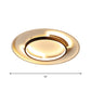 Acrylic Circular Flush Ceiling Light Modern 16"/19.5" W LED White Flush Mount Lamp in Warm/White Light Clearhalo 'Ceiling Lights' 'Close To Ceiling Lights' 'Close to ceiling' 'Flush mount' Lighting' 1712464