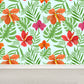 Leaves Pattern Mural Decal Tropical Decorative Kitchen Wall Covering, Made to Measure Clearhalo 'Wall Decor' 'Wall Mural' 1714455