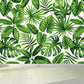 Tropical Natural Botanical Wall Mural Soft Color Decorative Wall Decor for Kitchen Green Clearhalo 'Wall Decor' 'Wall Mural' 1714919