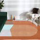 Nordic Novelty Irregular Rug in Grey and Brown Colorblock Pattern Rug Polyester Pet Friendly Carpet for Home Decoration Clearhalo 'Area Rug' 'Rug' 1715089