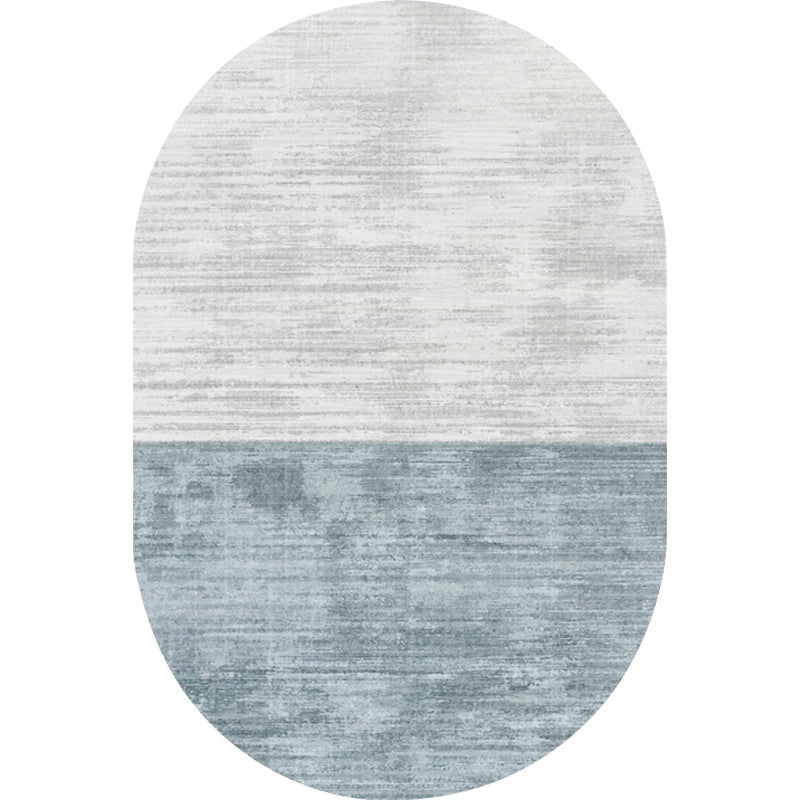 Novelty Living Room Rug in Pink and Blue Color Block Print Rug Polyester Stain-Resistant Area Rug Clearhalo 'Area Rug' 'Rug' 1715581