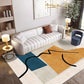 Novelty Character Pattern Rug Multicolor Polyester Rug Non-Slip Backing Pet Friendly Carpet for Living Room Yellow Clearhalo 'Area Rug' 'Rug' 1715825