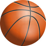 Fancy Sports Pattern Rug Orange and White Kids Rug Polyester Washable Pet Friendly Anti-Slip Carpet for Children's Room Clearhalo 'Area Rug' 'Rug' 1717348