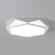 Modern White LED Ceiling Light Hexagonal Shape Acrylic Flush Mount Light for Restaurant White White Clearhalo 'Ceiling Lights' 'Close To Ceiling Lights' 'Close to ceiling' 'Flush mount' Lighting' 171827