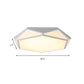Modern White LED Ceiling Light Hexagonal Shape Acrylic Flush Mount Light for Restaurant Clearhalo 'Ceiling Lights' 'Close To Ceiling Lights' 'Close to ceiling' 'Flush mount' Lighting' 171829