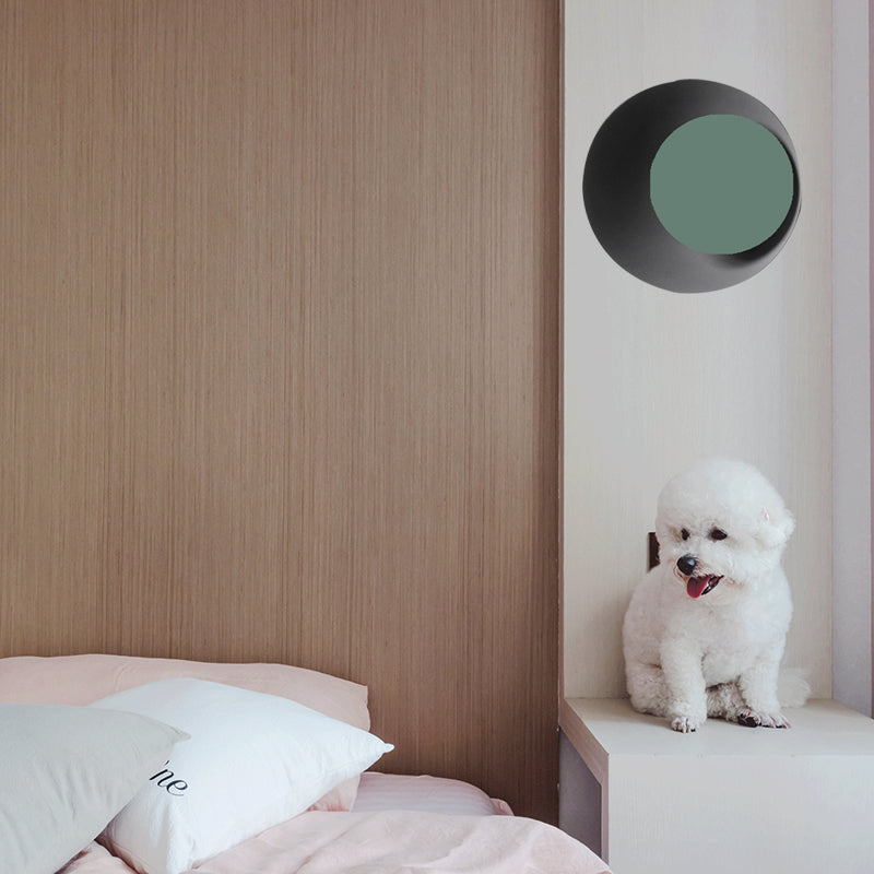 Macaron Style Dot Sconce Light Metal Candy Colored Wall Lamp for Study Room Kitchen Green Clearhalo 'Wall Lamps & Sconces' 'Wall Lights' Lighting' 172243