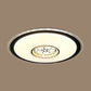 Round Ceiling Mounted Fixture Simple Crystal Block LED Black Flush Lamp with Loving Heart Pattern Clearhalo 'Ceiling Lights' 'Close To Ceiling Lights' 'Close to ceiling' 'Flush mount' Lighting' 1723506