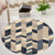 Multicolor Contemporary Rug Polyester Geometric Pattern Rug Pet Friendly Machine Washable Anti-Slip Backing Carpet for Decoration Blue Clearhalo 'Area Rug' 'Modern' 'Rugs' Rug' 1725415
