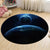 Black and Blue Kids Rug Polyester Galaxy Pattern Rug Pet Friendly Washable Anti-Slip Backing Carpet for Decoration Dark Blue Clearhalo 'Area Rug' 'Rug' 1725704