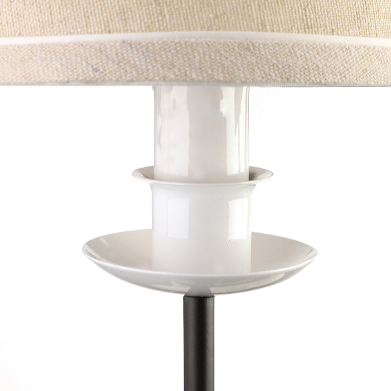 Nursing Room Tapered Shade Wall Light Fabric Traditional White Wall Sconce with Pigeon Decoration Clearhalo 'Wall Lamps & Sconces' 'Wall Lights' Lighting' 172605