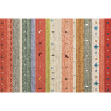 Multicolor Bohemian Rug Polyester Tribal Stripe Pattern Rug Pet Friendly Washable Anti-Slip Backing Carpet for Decoration Clearhalo 'Area Rug' 'Bohemian' 'Rugs' Rug' 1726341