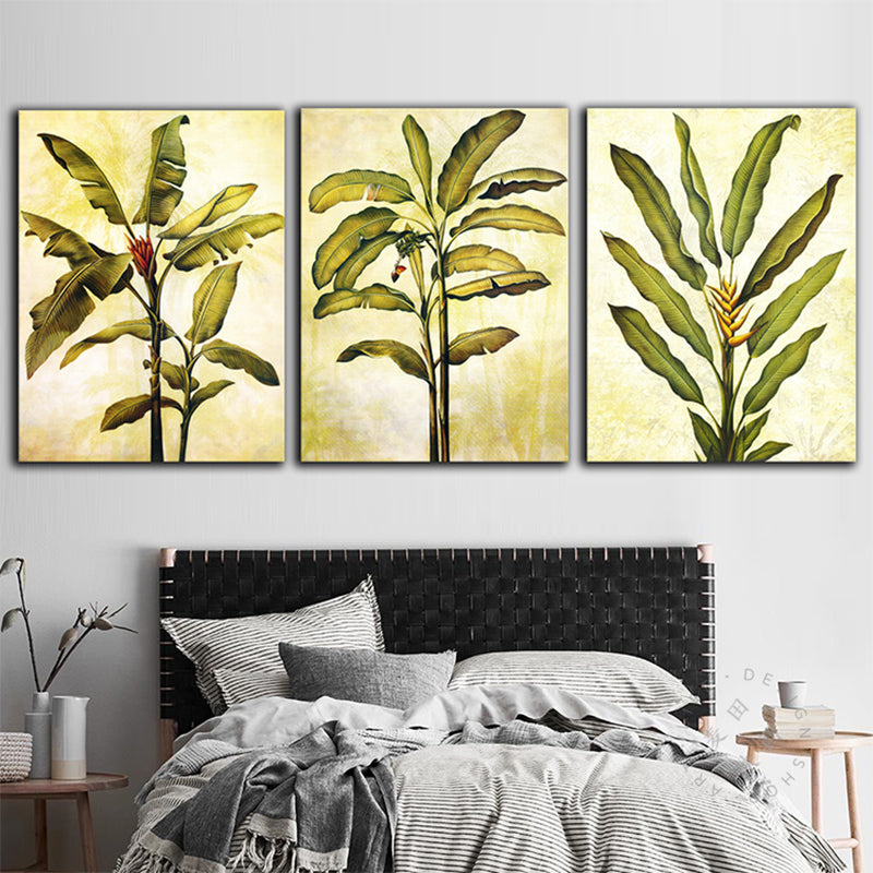 Impressionism Botanical Canvas Art Watercolor Light Color Painting, Multiple Sizes Clearhalo 'Arts' 'Canvas Art' 1726568