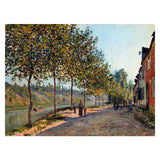 Impressionism Natural Scene Canvas Art Light Color Bedroom Painting, Multiple Sizes Clearhalo 'Arts' 'Canvas Art' 1726655