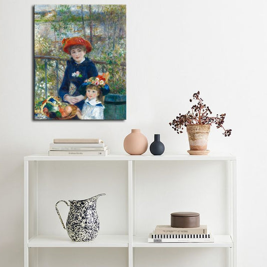 Canvas Textured Art Print Impressionism Style Piano and Girl Painting, Multiple Sizes Clearhalo 'Arts' 'Canvas Art' 1726669