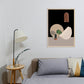 Potting and Geometry Wall Decor in Pastel Color Nordic Style Canvas for Living Room Beige Clearhalo 'Arts' 'Canvas Art' 1726783