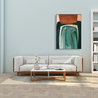 Modern Newfangled Abstract Art Green Kitchen Backsplash Canvas, Multiple Sizes Options Green Design 1 Clearhalo 'Art Gallery' 'Canvas Art' 'Contemporary Art Gallery' 'Modern' Arts' 1726916