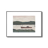 Canvas Green Wall Decor Modern Style Seaside Mountain Landscape Art, Multiple Sizes Clearhalo 'Art Gallery' 'Canvas Art' 'Contemporary Art Gallery' 'Modern' Arts' 1726958