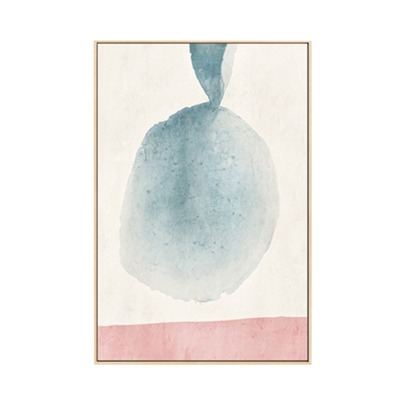 Scandinavian Abstract Canvas Boys Room Wall Decor in Pastel Color, Multiple Sizes Clearhalo 'Arts' 'Canvas Art' 1727042