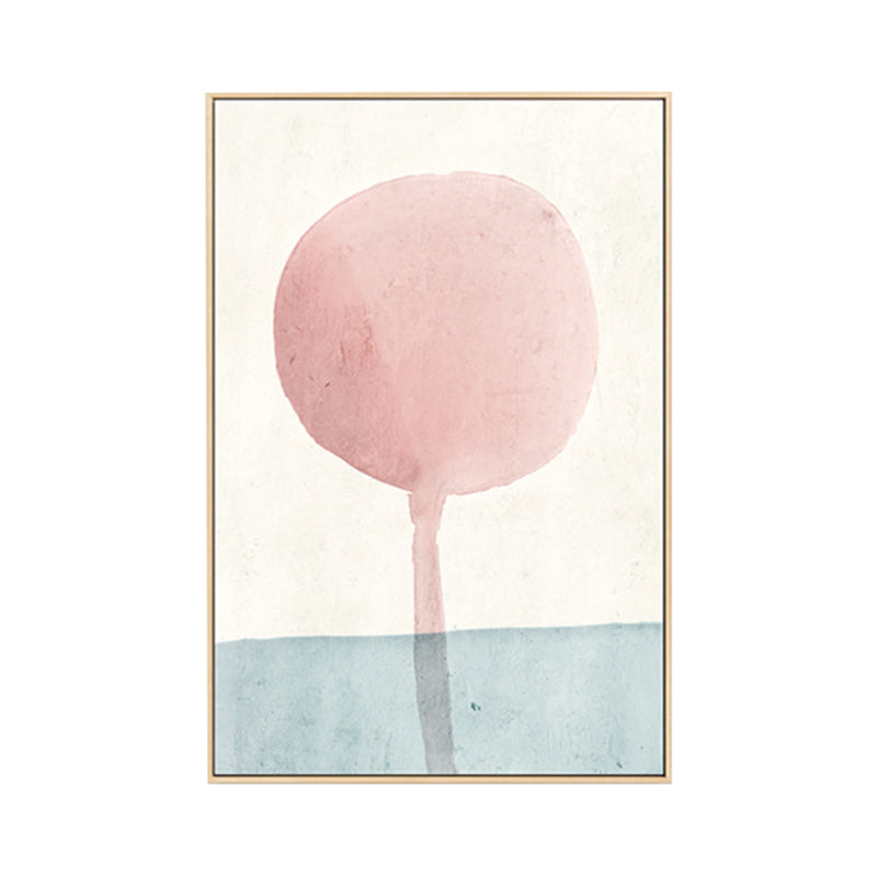 Scandinavian Abstract Canvas Boys Room Wall Decor in Pastel Color, Multiple Sizes Clearhalo 'Arts' 'Canvas Art' 1727050