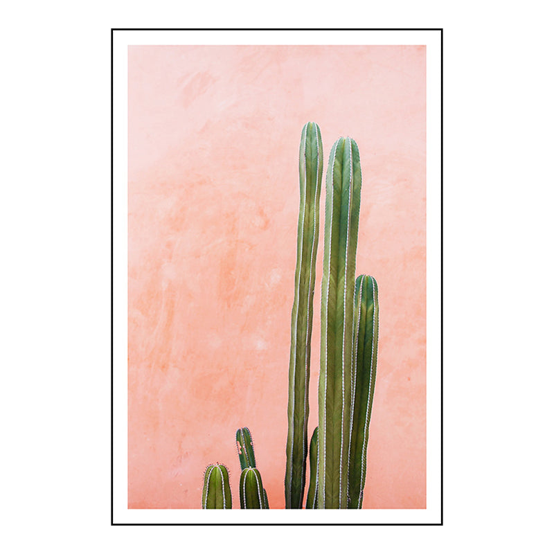 Light Color Tropical Art Print Botanical Wrapped Canvas for Kitchen, Multiple Sizes Clearhalo 'Art Gallery' 'Canvas Art' 'Coastal Art Gallery' 'Tropical' Arts' 1727111