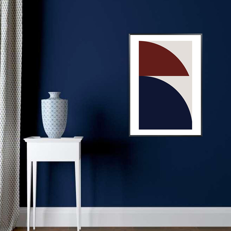 Canvas Soft Color Art Scandinavian Style Abstract Painting, Multiple Sizes Options Clearhalo 'Arts' 'Canvas Art' 1727178