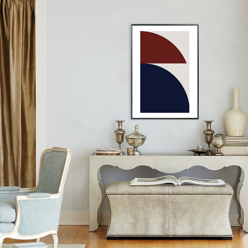 Canvas Soft Color Art Scandinavian Style Abstract Painting, Multiple Sizes Options Clearhalo 'Arts' 'Canvas Art' 1727179