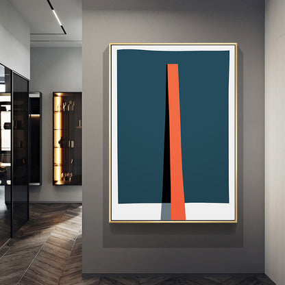 Light Color Nordic Painting Novelty Abstract Wall Art for Kitchen, Multiple Sizes Dark Blue Clearhalo 'Arts' 'Canvas Art' 1727200