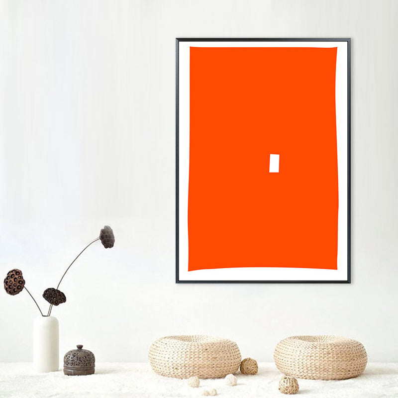 Light Color Nordic Painting Novelty Abstract Wall Art for Kitchen, Multiple Sizes - Orange - Clearhalo - 'Arts' - 'Canvas Art' - 1727210
