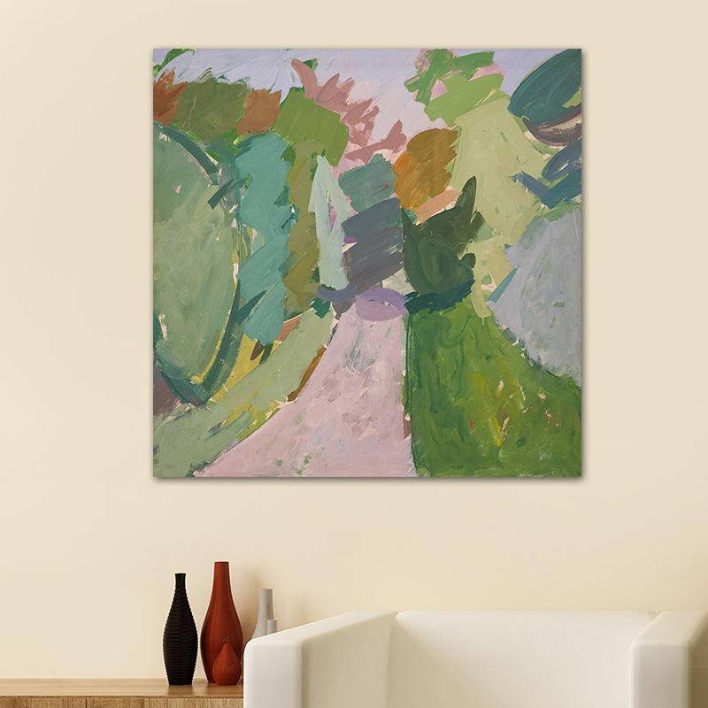 Light Color Still-Life Canvas Art Impressionism Textured Wall Decor for Living Room Clearhalo 'Arts' 'Canvas Art' 1727313