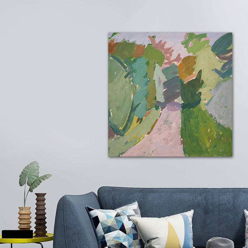 Light Color Still-Life Canvas Art Impressionism Textured Wall Decor for Living Room Clearhalo 'Arts' 'Canvas Art' 1727314