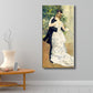 Impressionism Dancing Couple Canvas Boys Bedroom Art in Soft Color, Multiple Sizes Clearhalo 'Arts' 'Canvas Art' 1727398