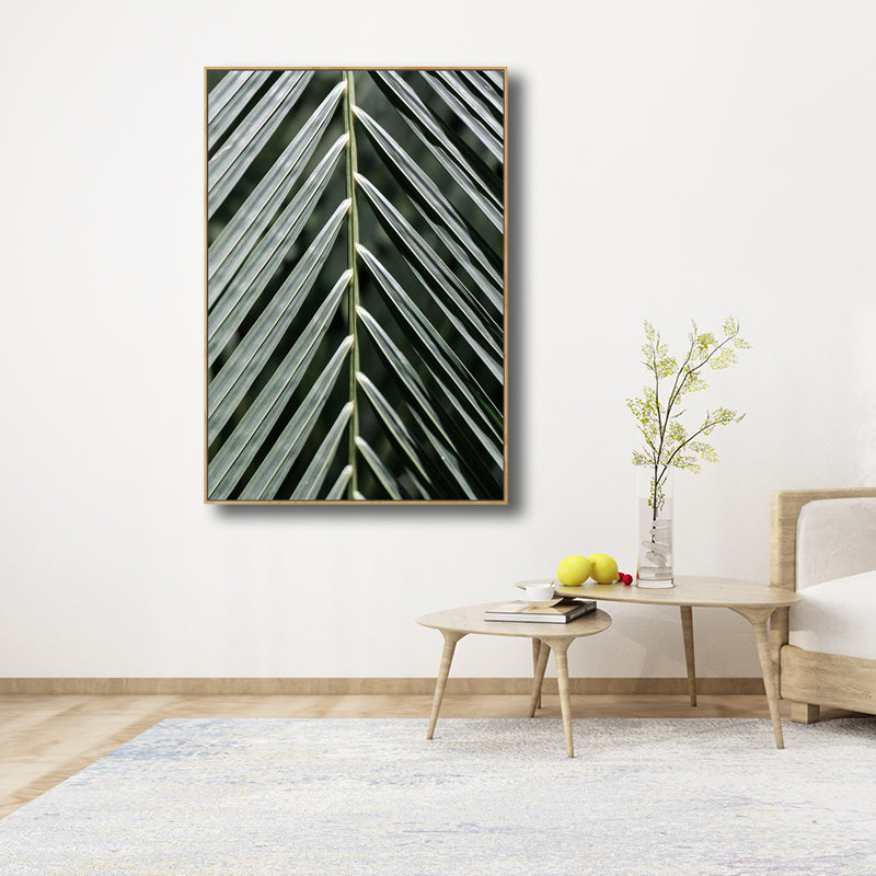 Canvas Textured Art Contemporary Style Botanical Leaves Wall Decor, Multiple Sizes Clearhalo 'Art Gallery' 'Canvas Art' 'Contemporary Art Gallery' 'Modern' Arts' 1727520