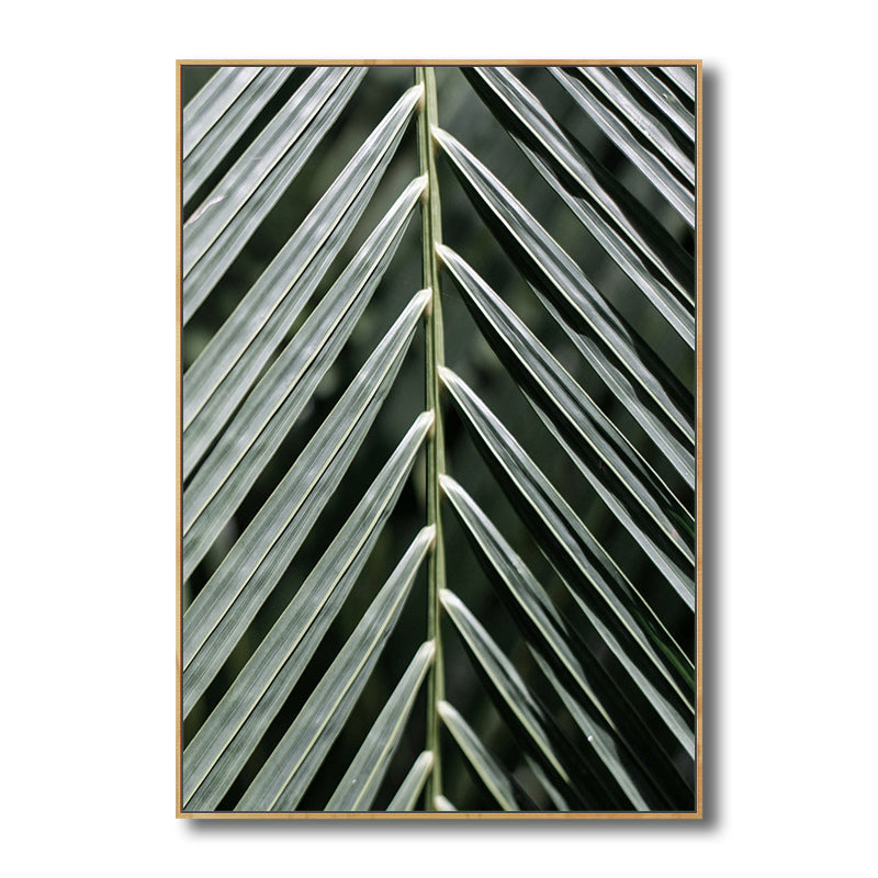 Canvas Textured Art Contemporary Style Botanical Leaves Wall Decor, Multiple Sizes Clearhalo 'Art Gallery' 'Canvas Art' 'Contemporary Art Gallery' 'Modern' Arts' 1727522