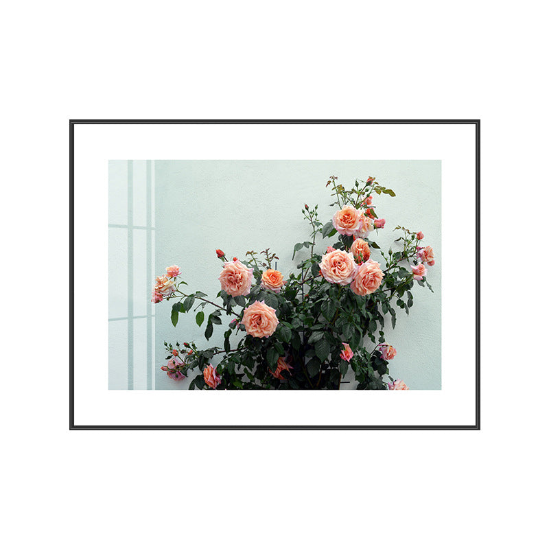 Textured Floral Printed Wall Decor Canvas Contemporary Style Painting for Guest Room Clearhalo 'Art Gallery' 'Canvas Art' 'Contemporary Art Gallery' 'Modern' Arts' 1727552