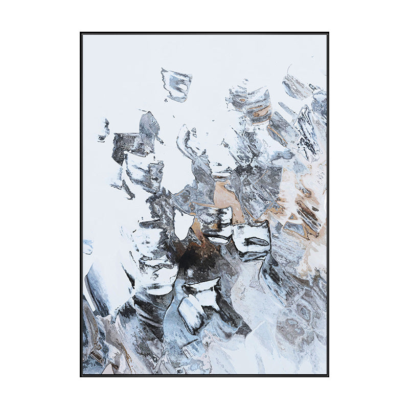 Canvas Textured Painting Modern Style Abstract Pattern Wall Art Decor, Multiple Sizes Clearhalo 'Art Gallery' 'Canvas Art' 'Contemporary Art Gallery' 'Modern' Arts' 1727605